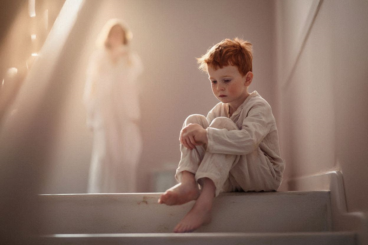 Childhood Dreams: The Story of a Brave Boy and the Woman in White