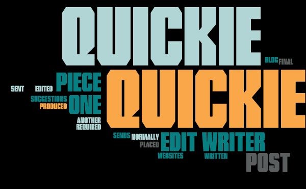 A Quickie About Quickies.